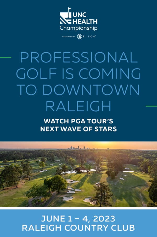 Professional Golf Is Coming to Downtown Raleigh